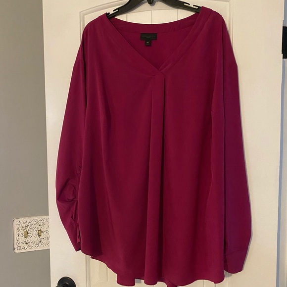 Worthington Tops - Worthington Women - pink blouse